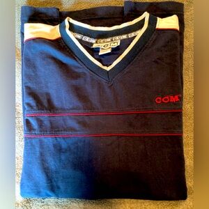 Vintage 90s CCM Long Sleeve Blue Medium Top
